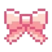 pink bow icon